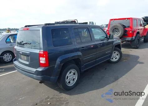 2014 Jeep Patriot Sport z USA, uszkodzony, nr VIN 1C4NJRBB3ED592063